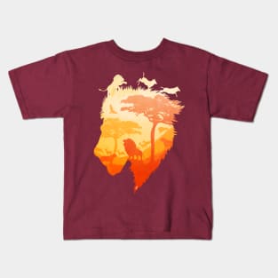 The Soul of a Lion Kids T-Shirt